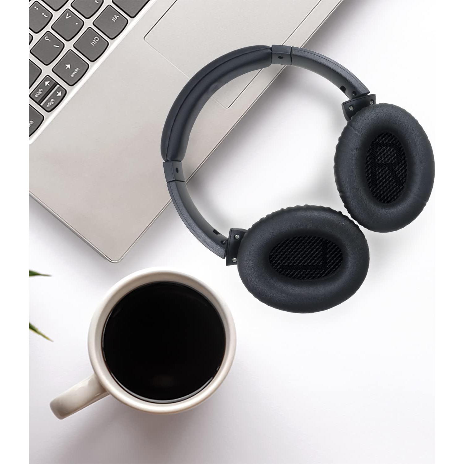 Almohadillas de Reemplazo Bose QC35/QC25/QC15 - Espuma Memoria