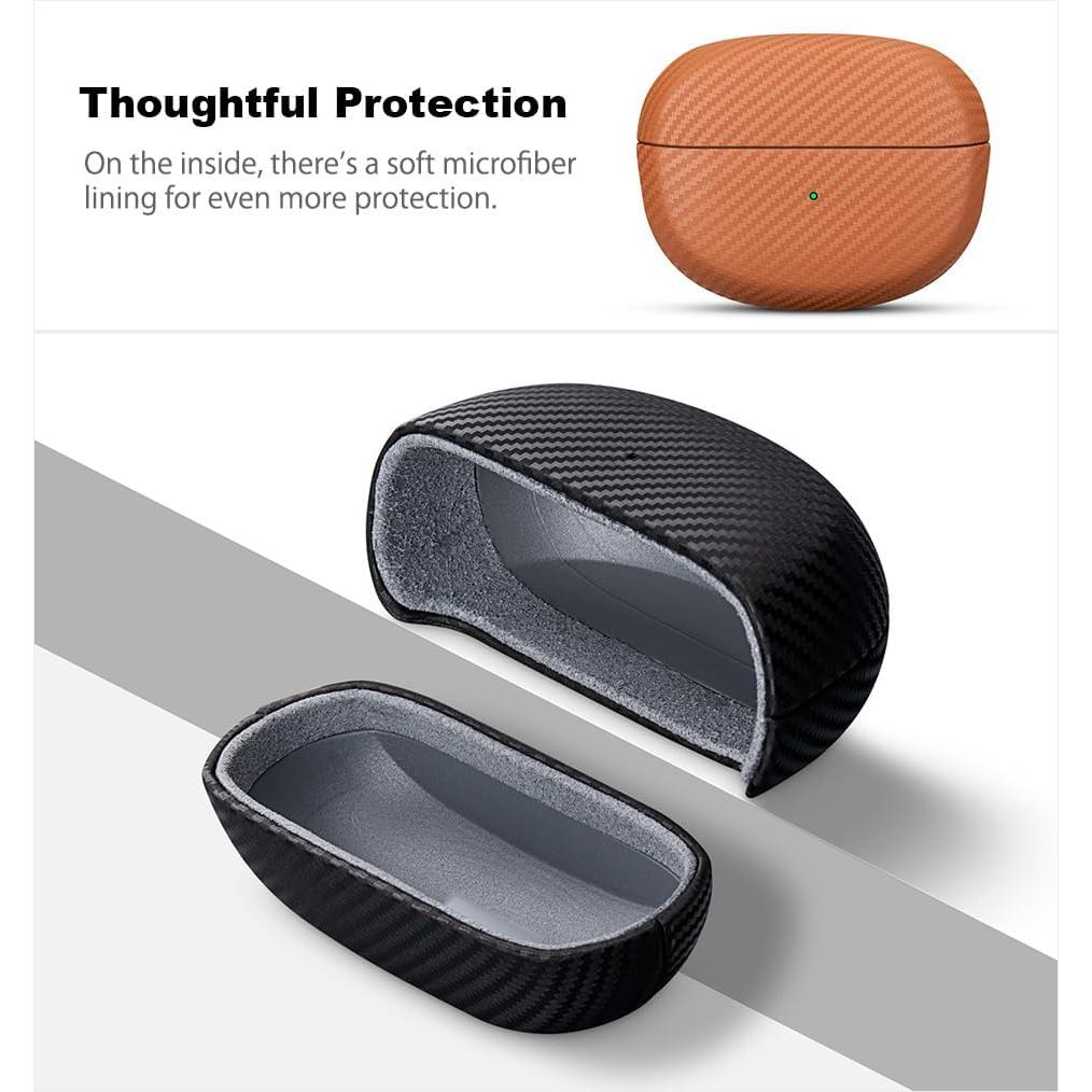 Funda de Cuero Marrón para Bose Ultra Open Earbuds - Hecha a Mano