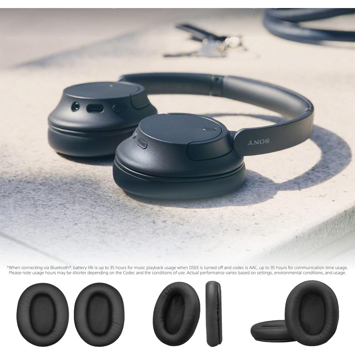 Almohadillas de Repuesto Sony WH-CH710N WH-CH720N - Negro