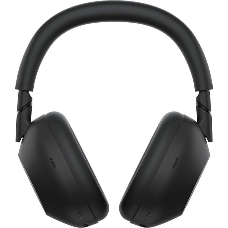 WH-1000XM6 The Best Noise Canceling Wireless Headphones, HD NC Processor QN3, 12 Microphones, Adaptive NC Optimizer, 30-Hour Battery, Black Bundle with 2 YR Protection Pack & in-Ear Headphones