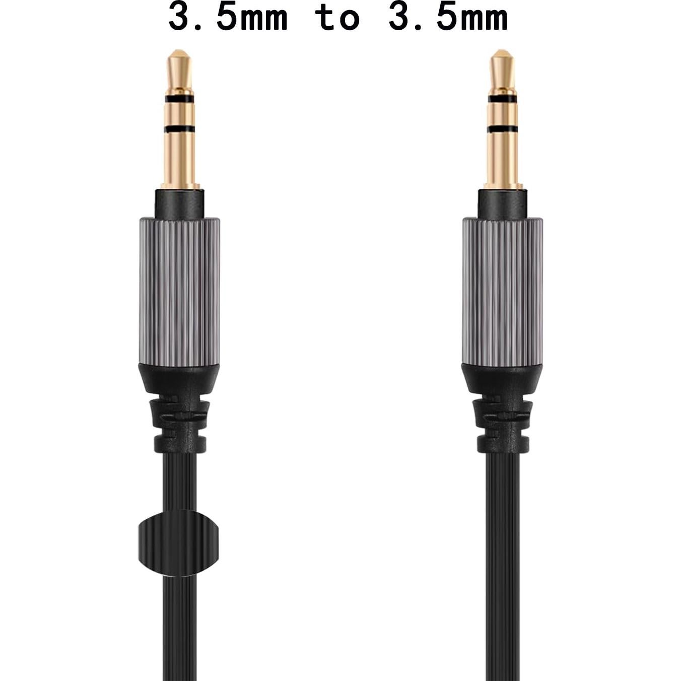 Cable de audio 1.3m Fezzlo para auriculares Sony y Technica