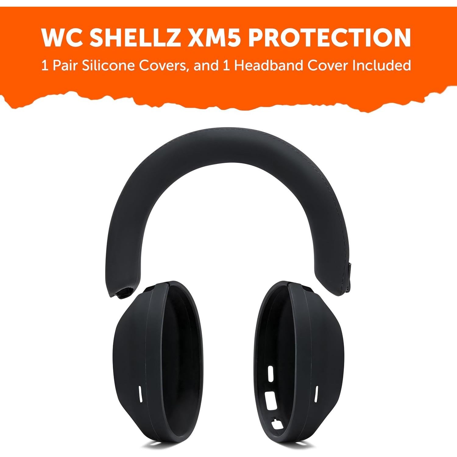 Fundas Protectores WC SweatZ y ShellZ para Sony WH1000XM5