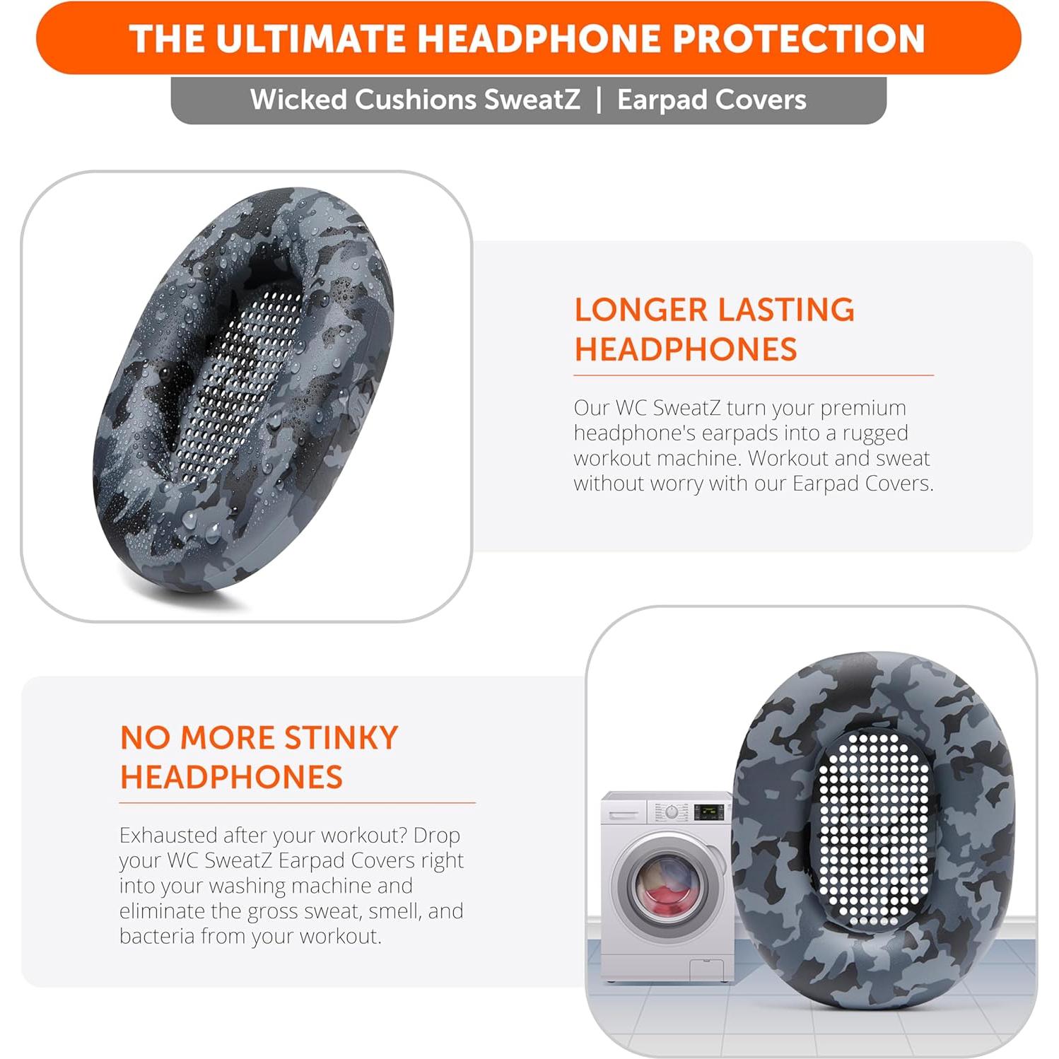 Fundas Protectores para Auriculares Sony WH1000XM5 Wicked Cushions