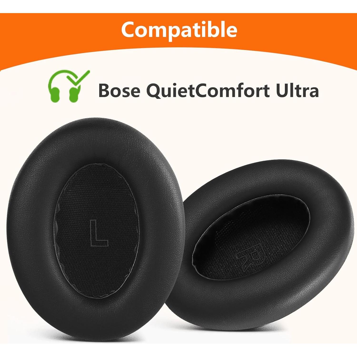 Almohadillas de Repuesto Bose QuietComfort Ultra, Negro