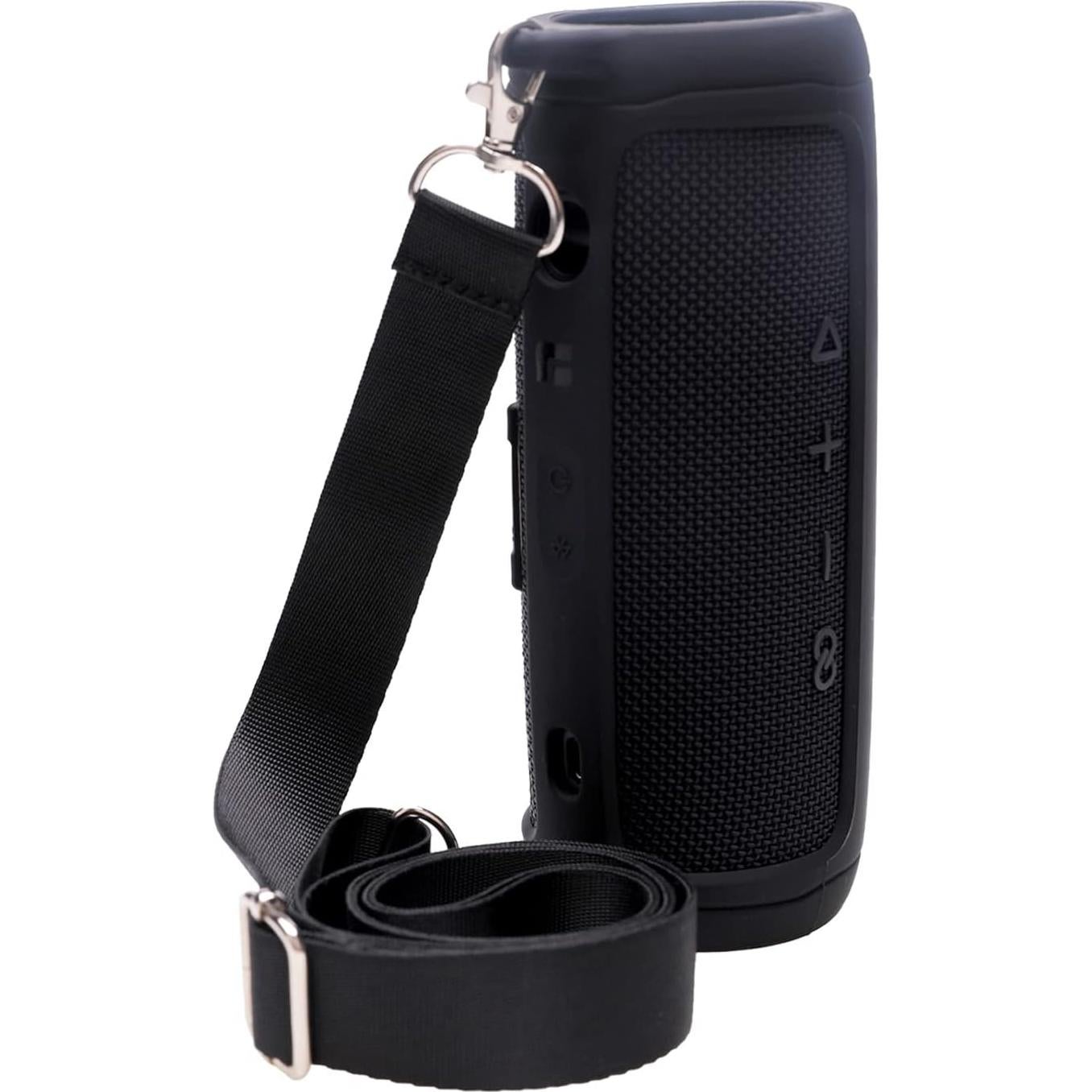 Funda Protectora Silicona LTGEM para JBL Flip 6 - Negra