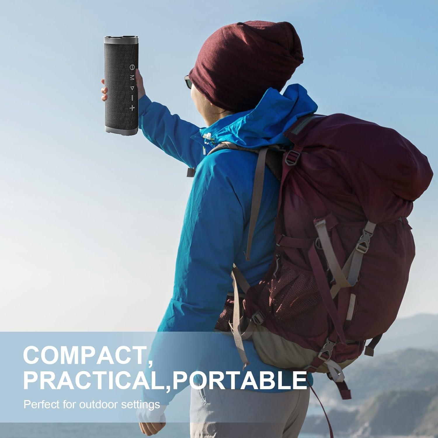 Altavoz Bluetooth Vanzon V40 24W Portátil Resistente al Agua