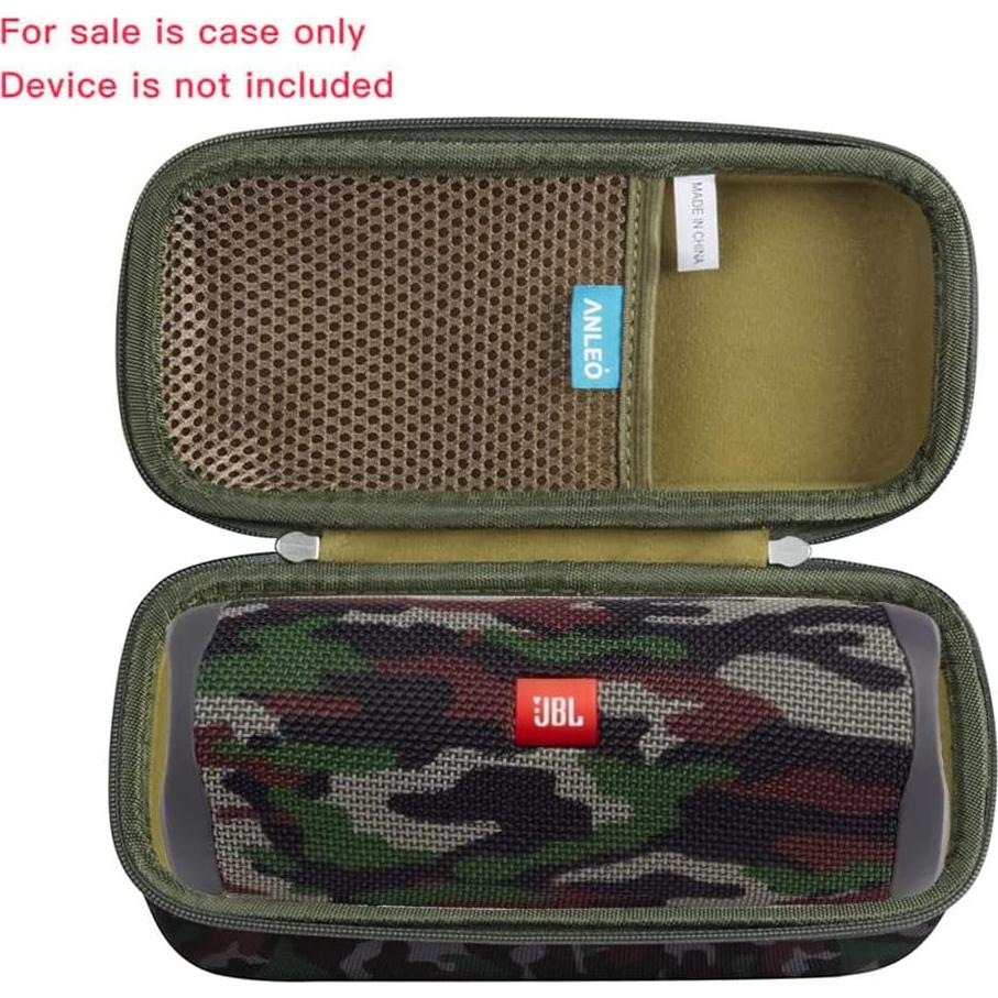Funda Dura Anleo para Altavoz Bluetooth JBL FLIP 5/6 Camuflaje