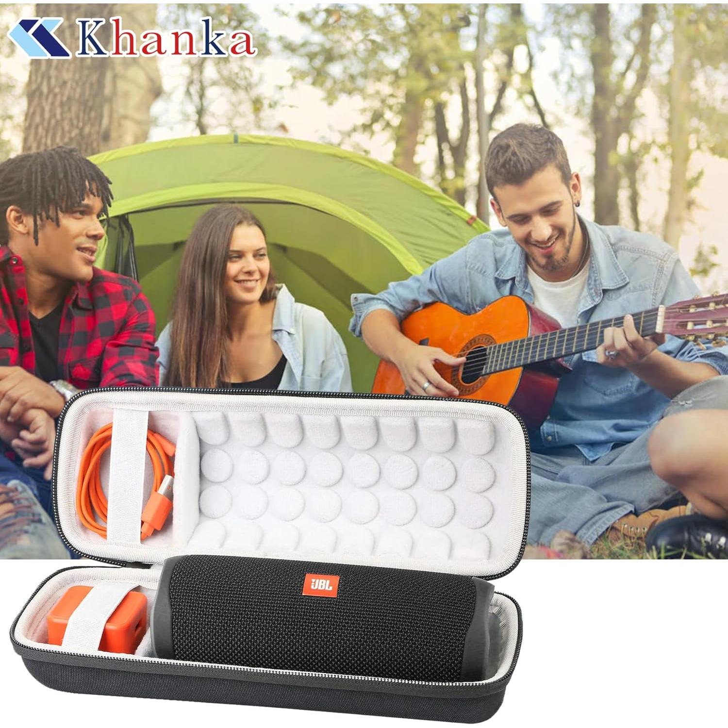 Funda Dura Impermeable Khanka para Altavoz JBL Flip 5/6