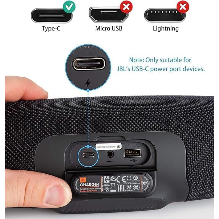 Cargador USB C 65W PowerPortnerLink para JBL Xtreme y Charge