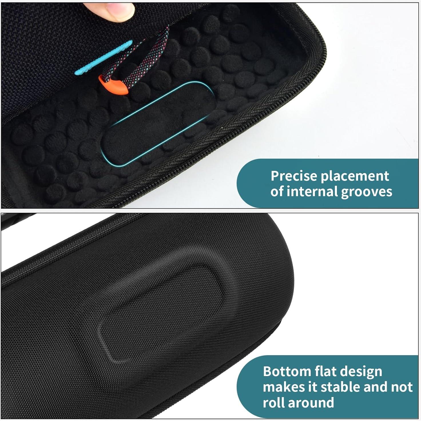 Funda Dura para Altavoz JBL Flip 7/6/5 - Calidad Premium, Negro