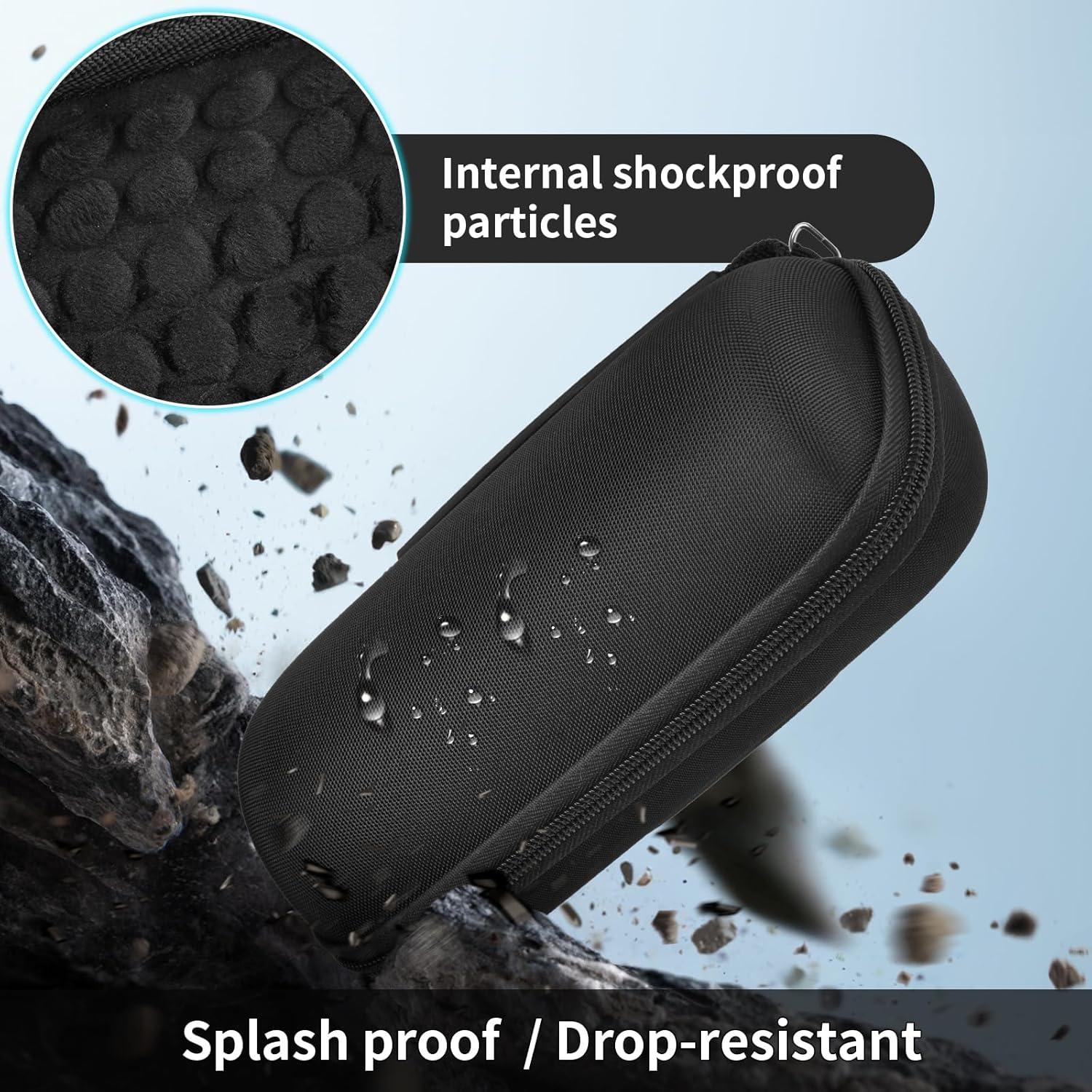 Funda Dura para Altavoz JBL Flip 7/6/5 - Calidad Premium, Negro