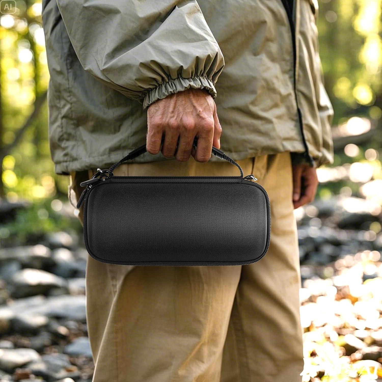 Funda Dura para Altavoz JBL Flip 7/6/5 - Calidad Premium, Negro