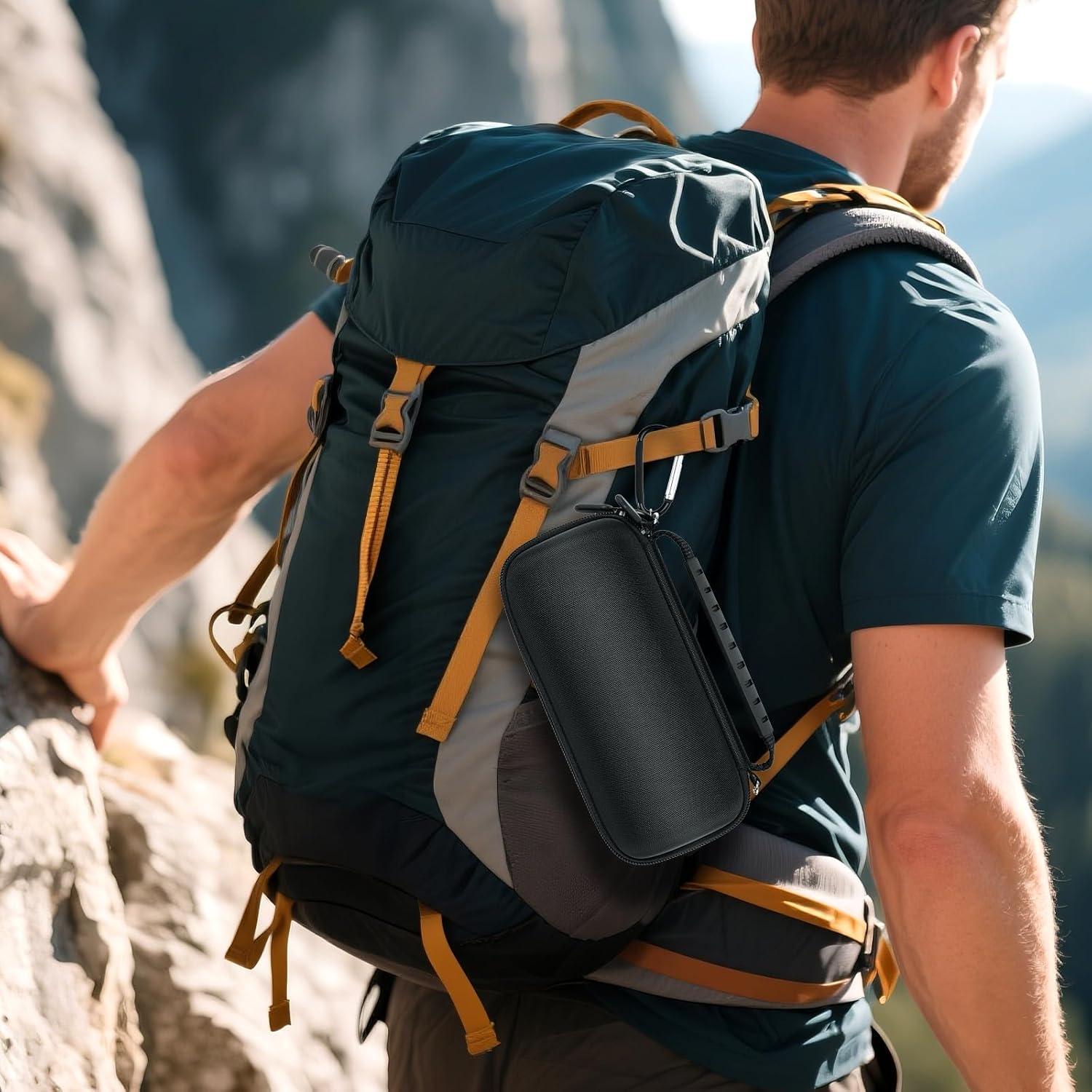 Funda Dura para Altavoz JBL Flip 7/6/5 - Calidad Premium, Negro