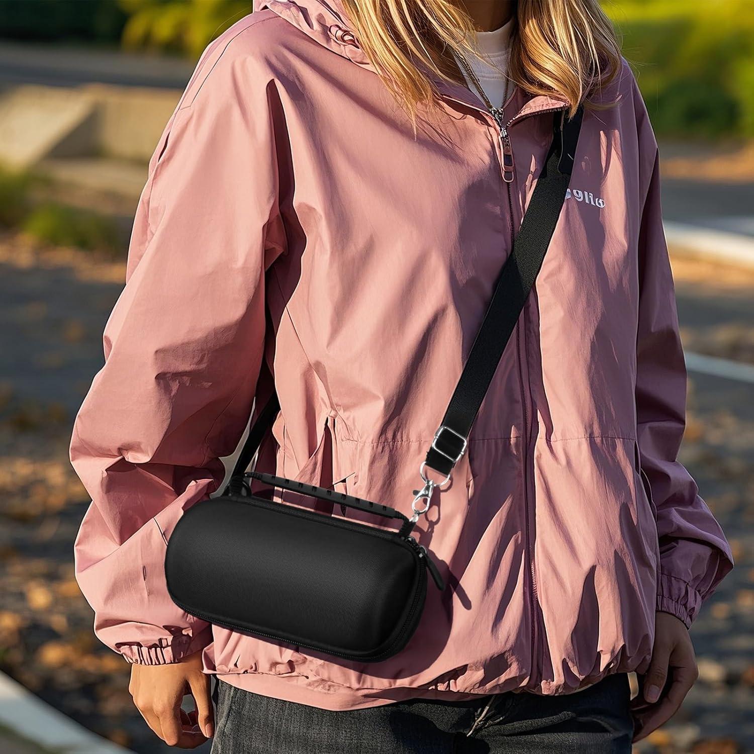 Funda Dura para Altavoz JBL Flip 7/6/5 - Calidad Premium, Negro