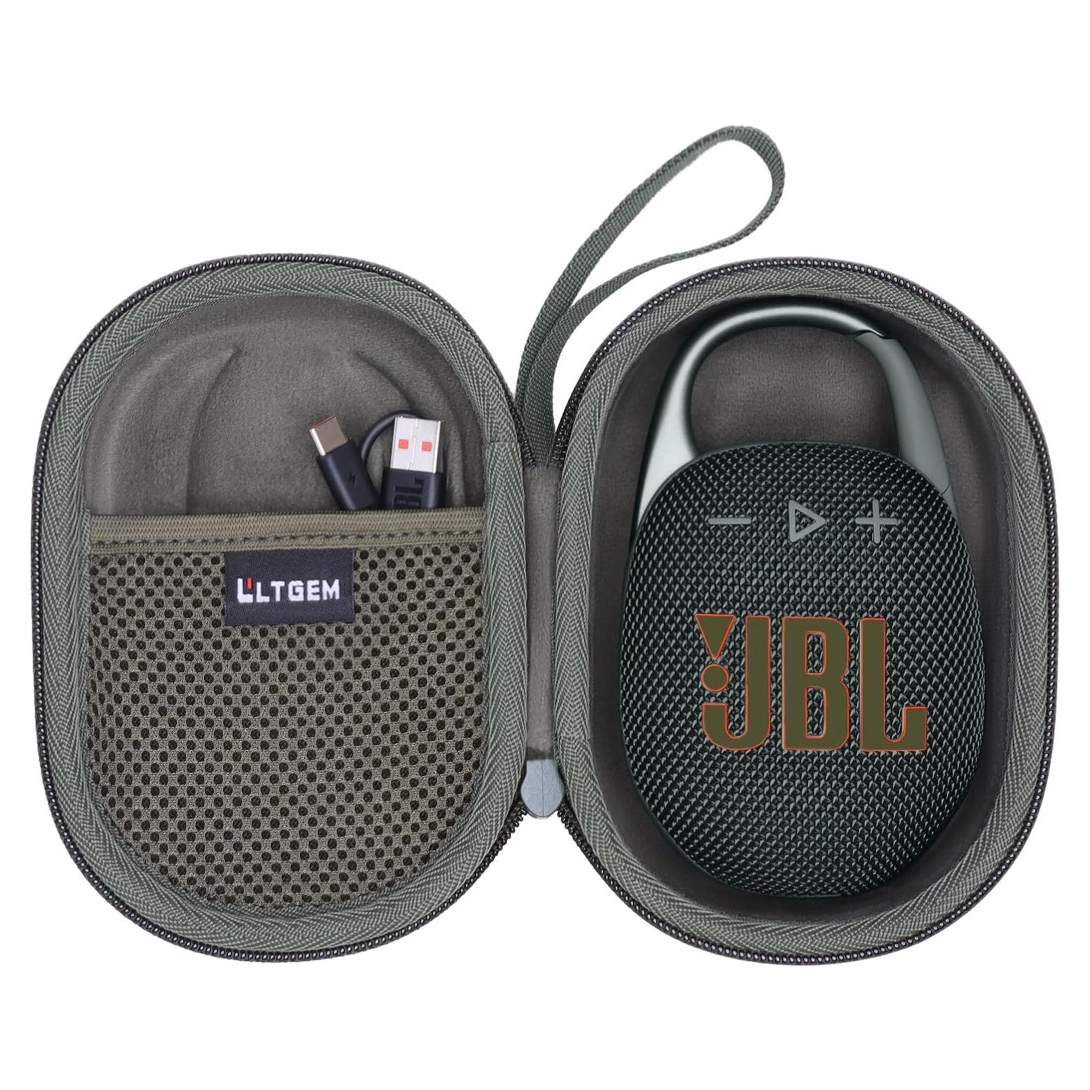 Funda LTGEM para Altavoz JBL Clip 4/5 Camuflaje Impermeable