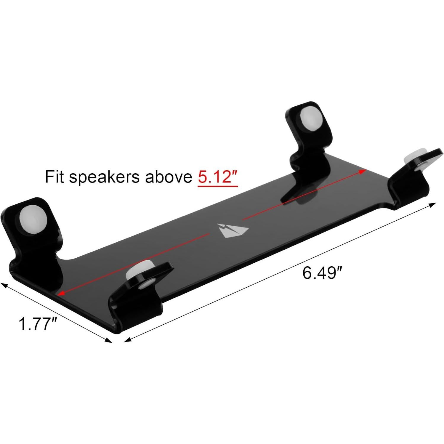 Soporte de Escritorio para Altavoces Cilíndricos TXEsign Negro