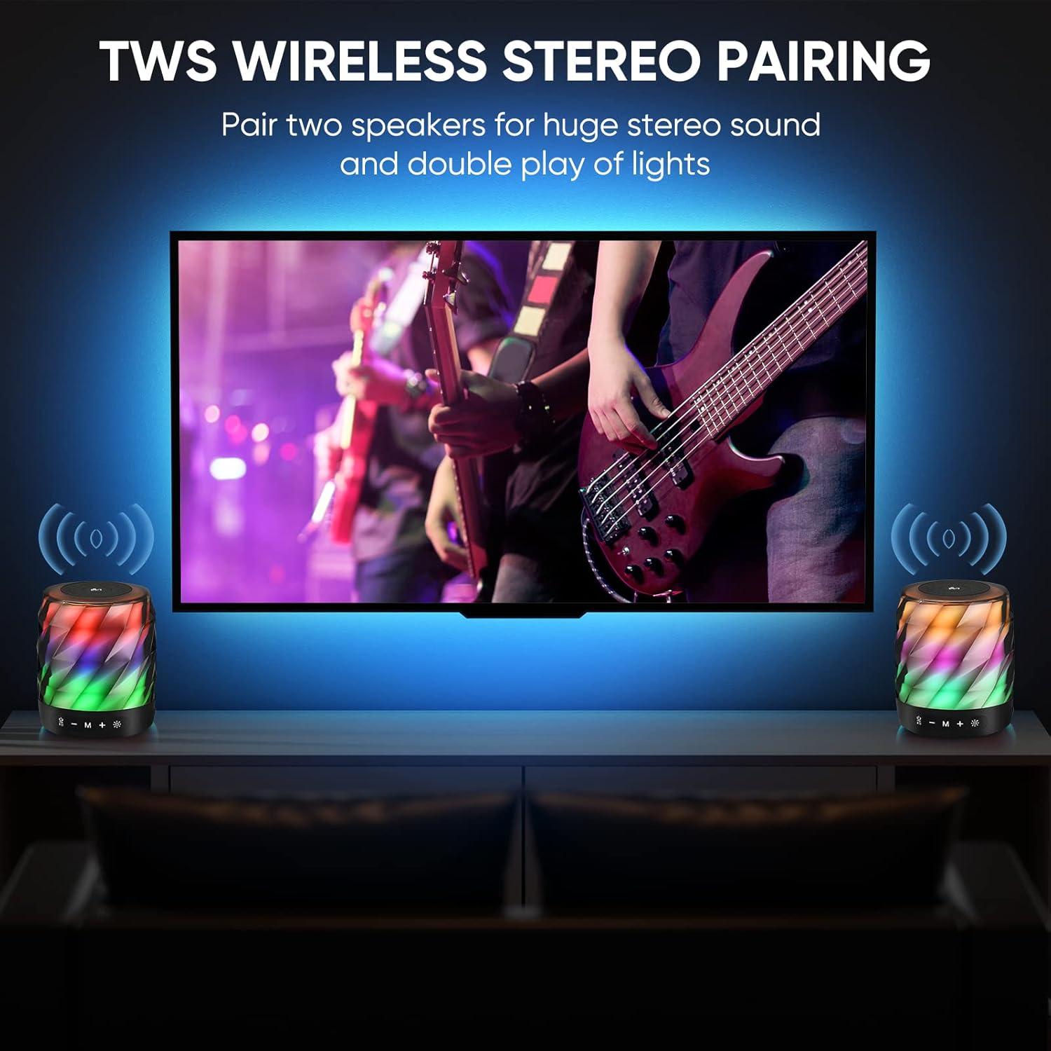 Altavoces Bluetooth LFS 20W Inalámbricos Impermeables 20H