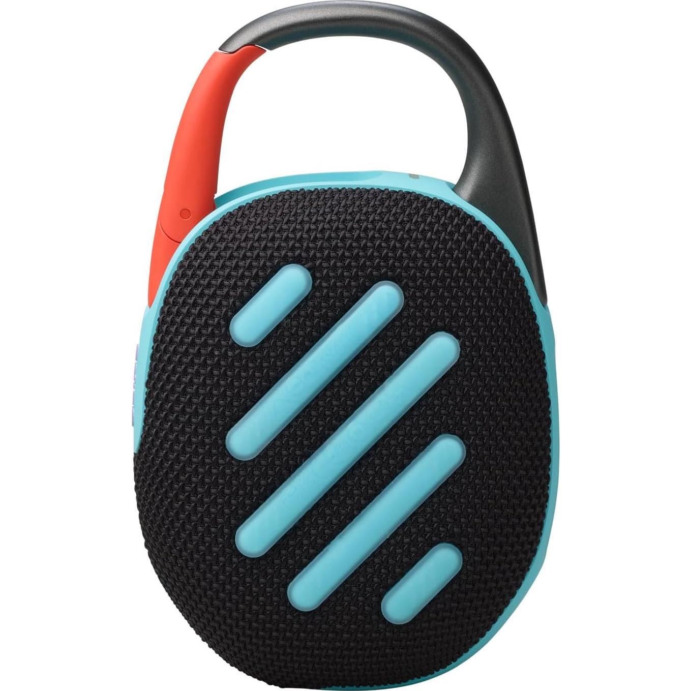 Altavoz Bluetooth JBL Clip 5 - Resistente al Agua - Negro Naranja