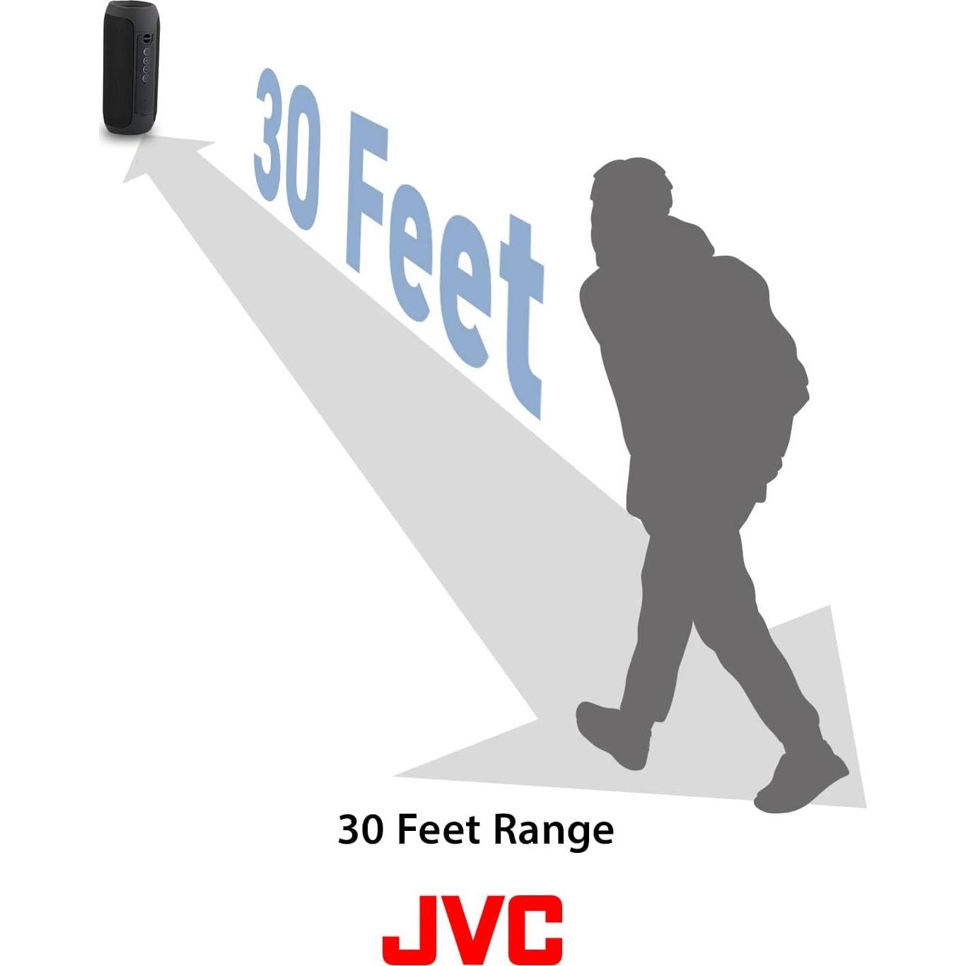 Altavoz Inalámbrico JVC SPSX3BT Impermeable Bluetooth 5.0