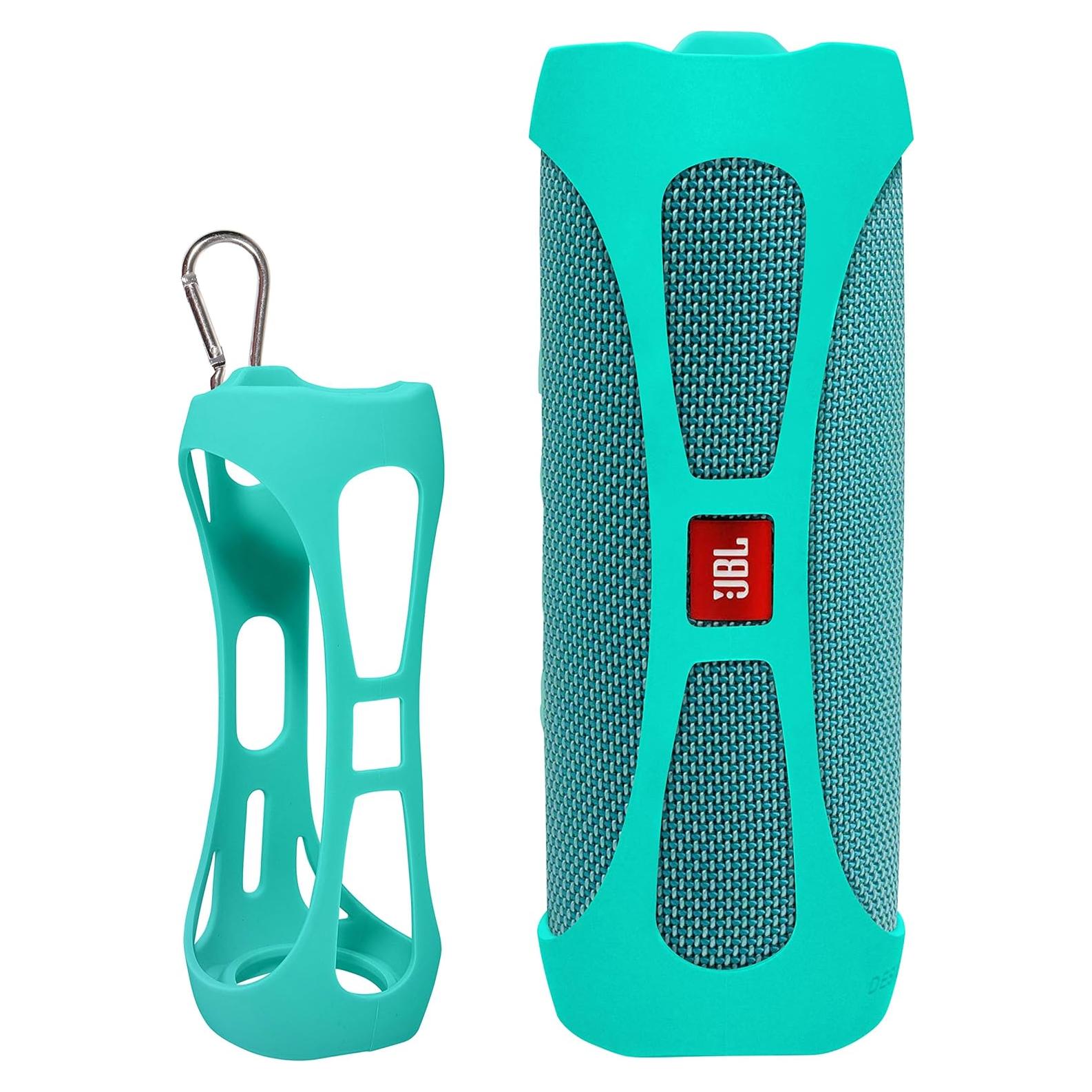 Funda de Silicona Impermeable Alltravel para JBL FLIP 5 Verde Menta