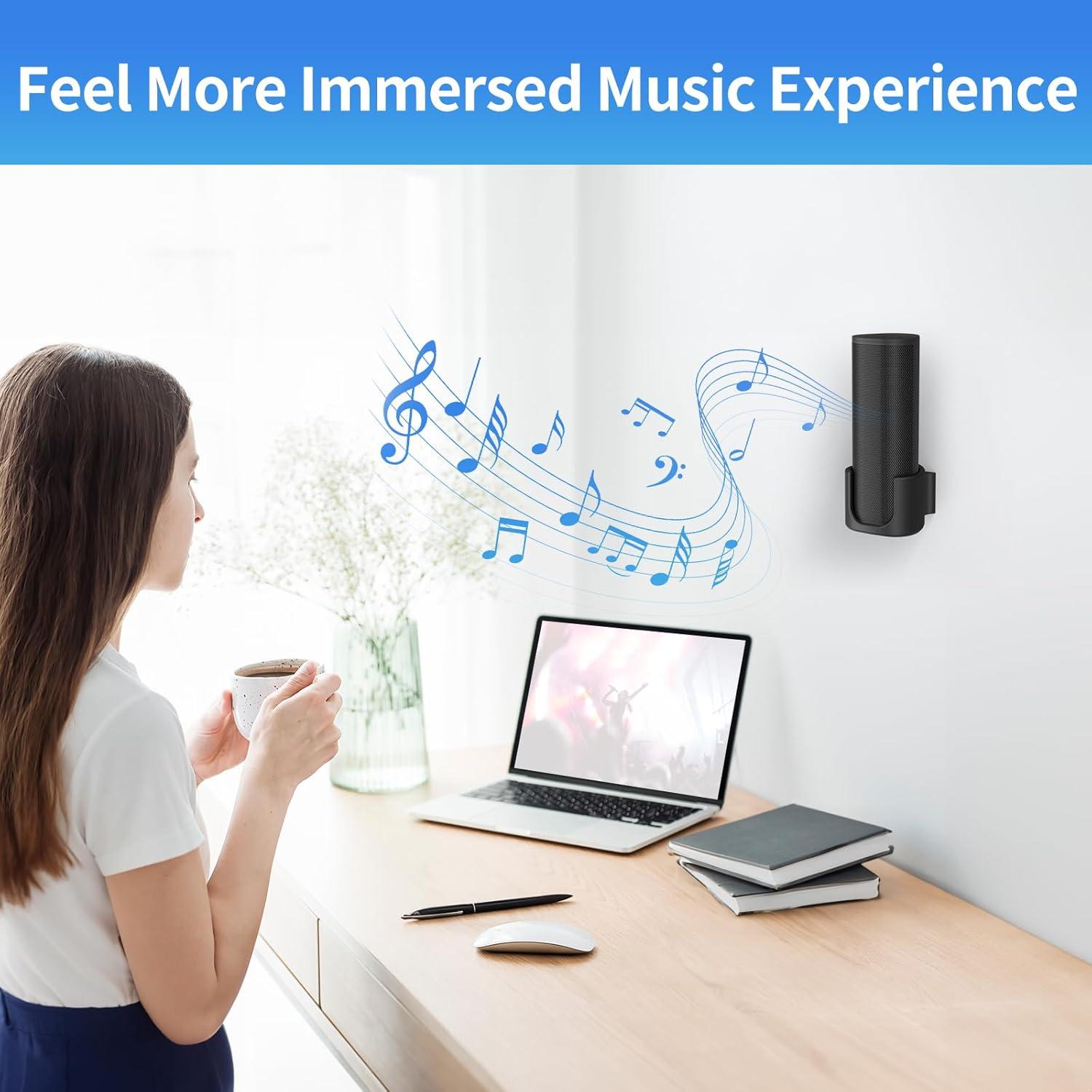 Soporte de pared para altavoces Sonos Roam SL Chunxiao - Negro