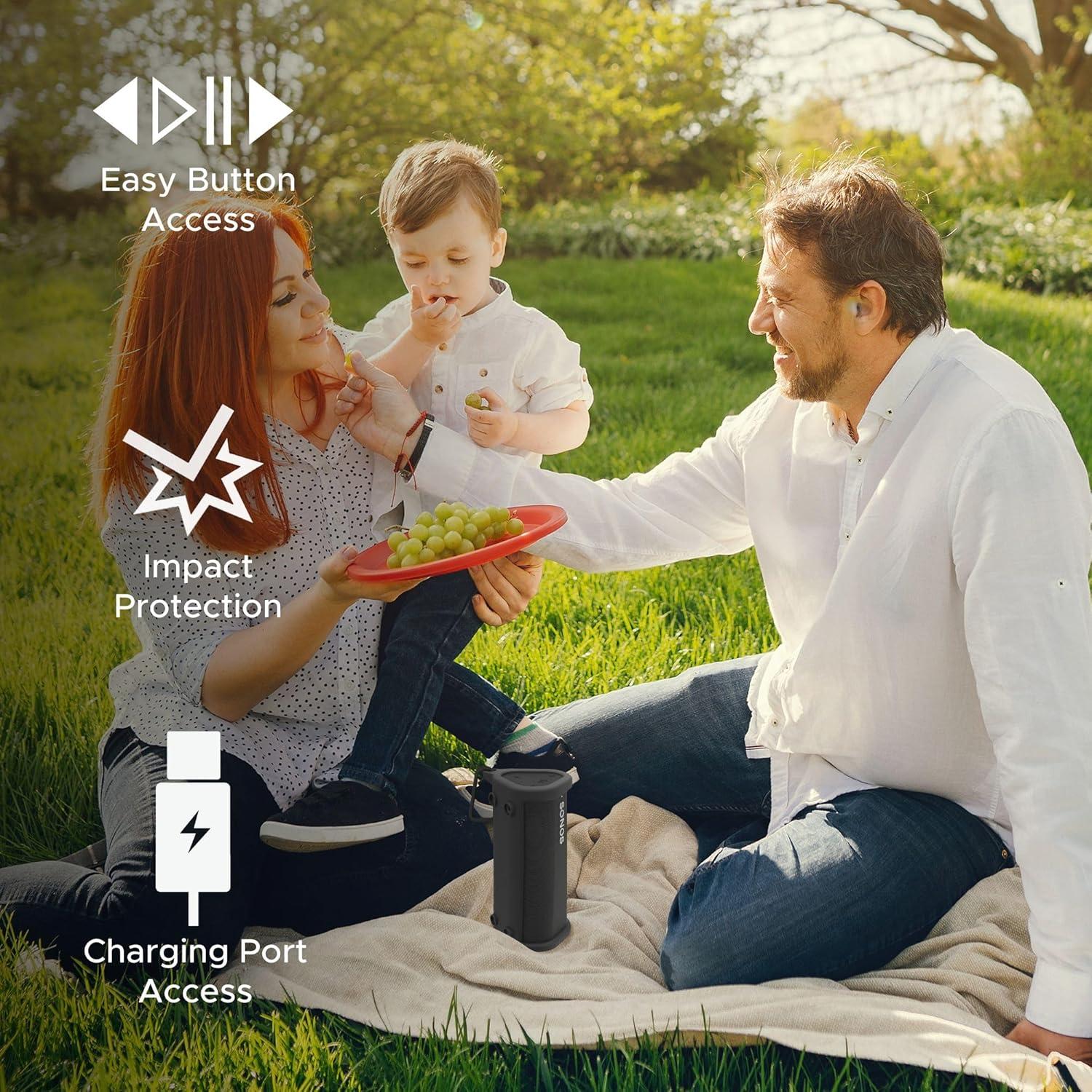 Funda de Silicona TPU para Sonos Roam 2 - Protección Alta Resistencia