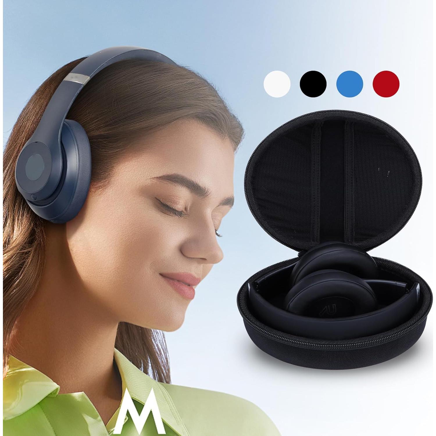 Funda Dura Lebakort para Auriculares Beats Studio/Solo Negra