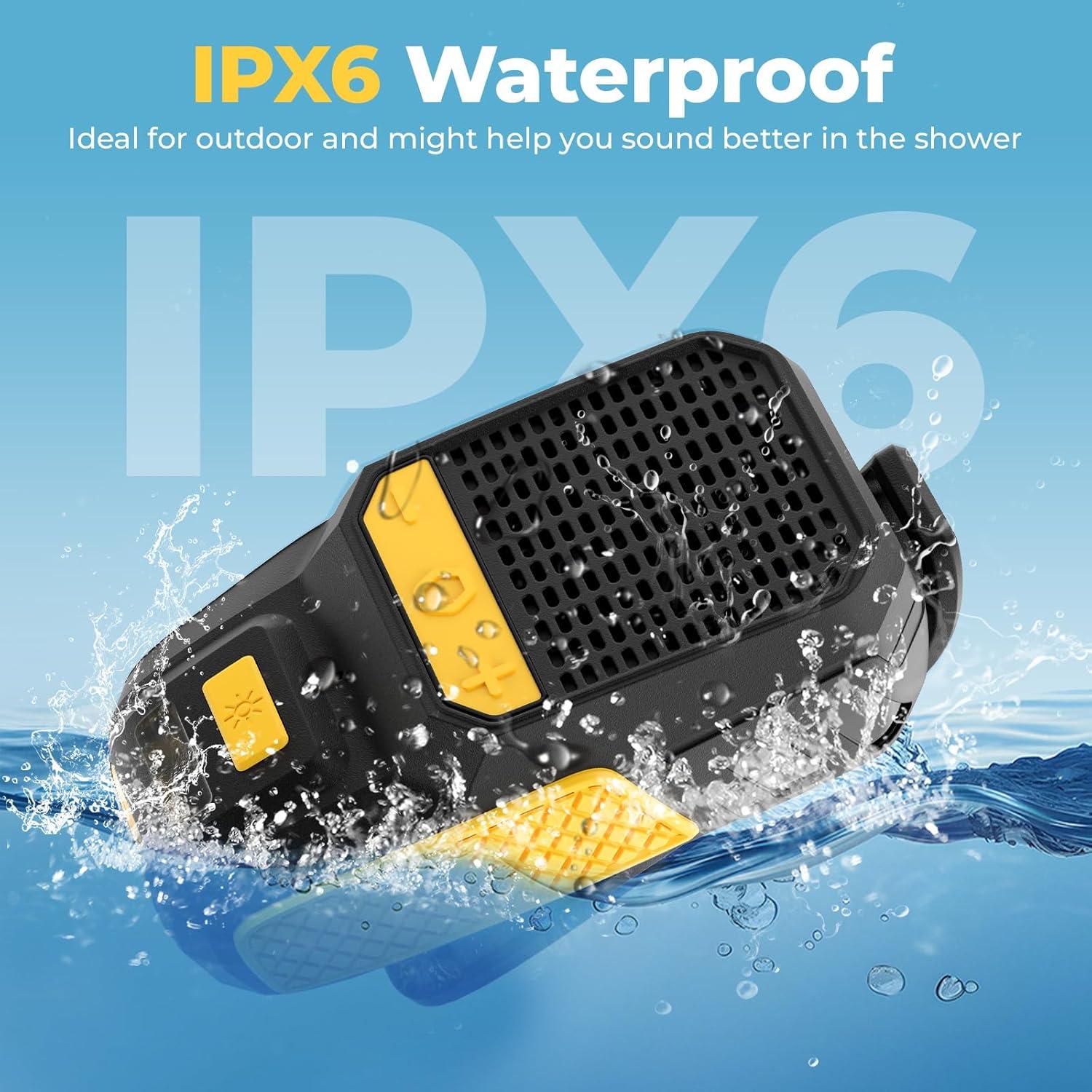 Altavoz Bluetooth ELO-KIPOE Portátil Resistente al Agua IPX6