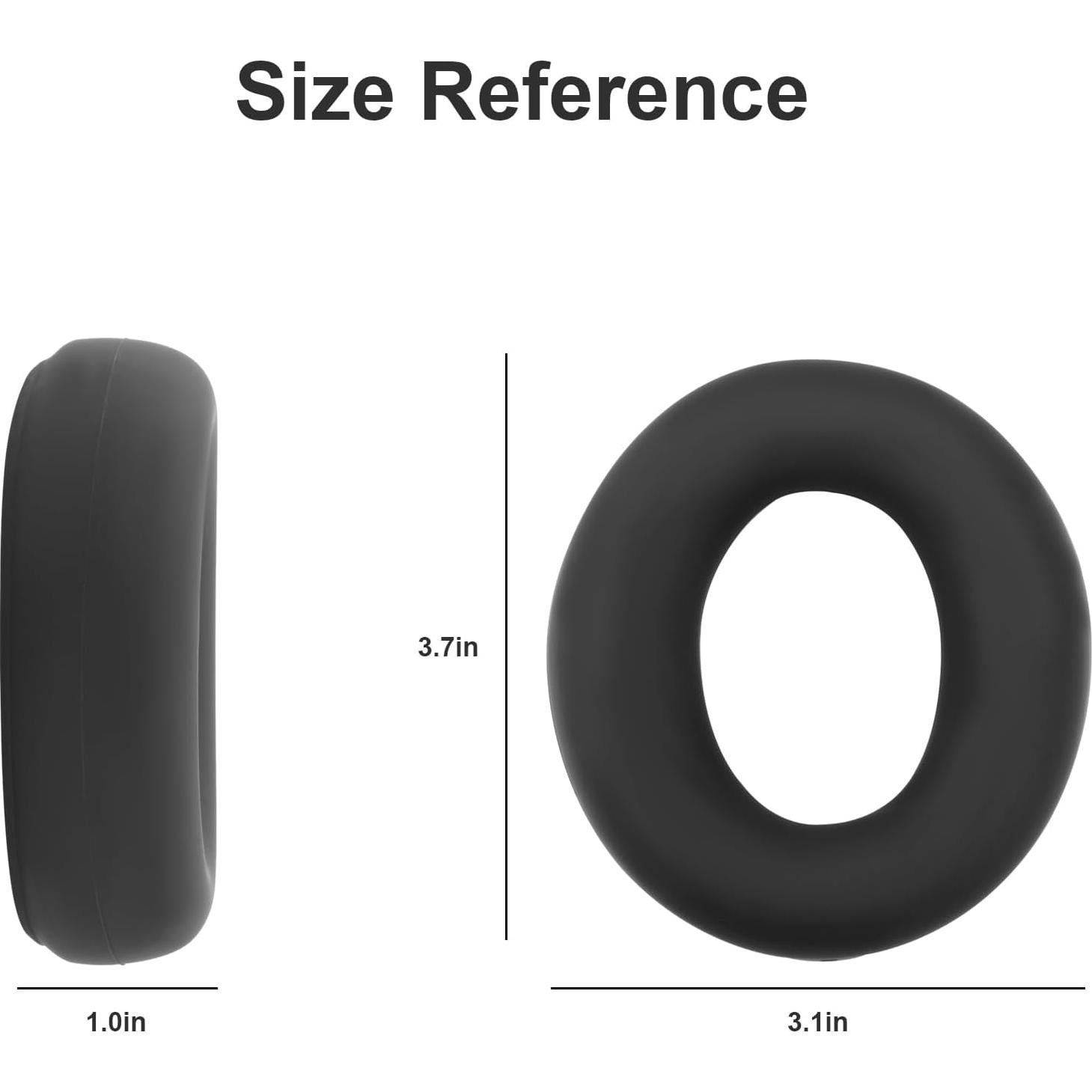 Funda de Silicona para Auriculares Beats Studio Pro - Negro