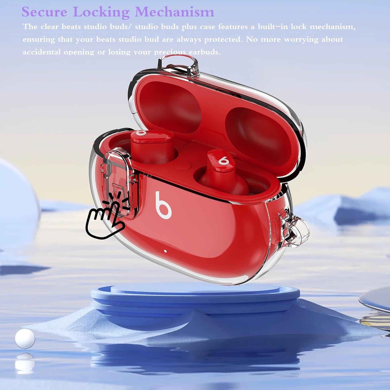 Funda Protectora Transparente GARTOO para Beats Studio Buds 2021/2023