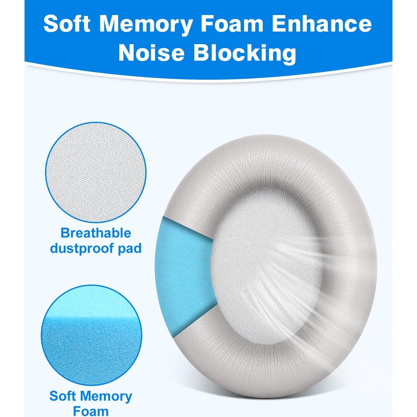 Almohadillas de Reemplazo Link Dream para Beats Studio Pro Gris Claro