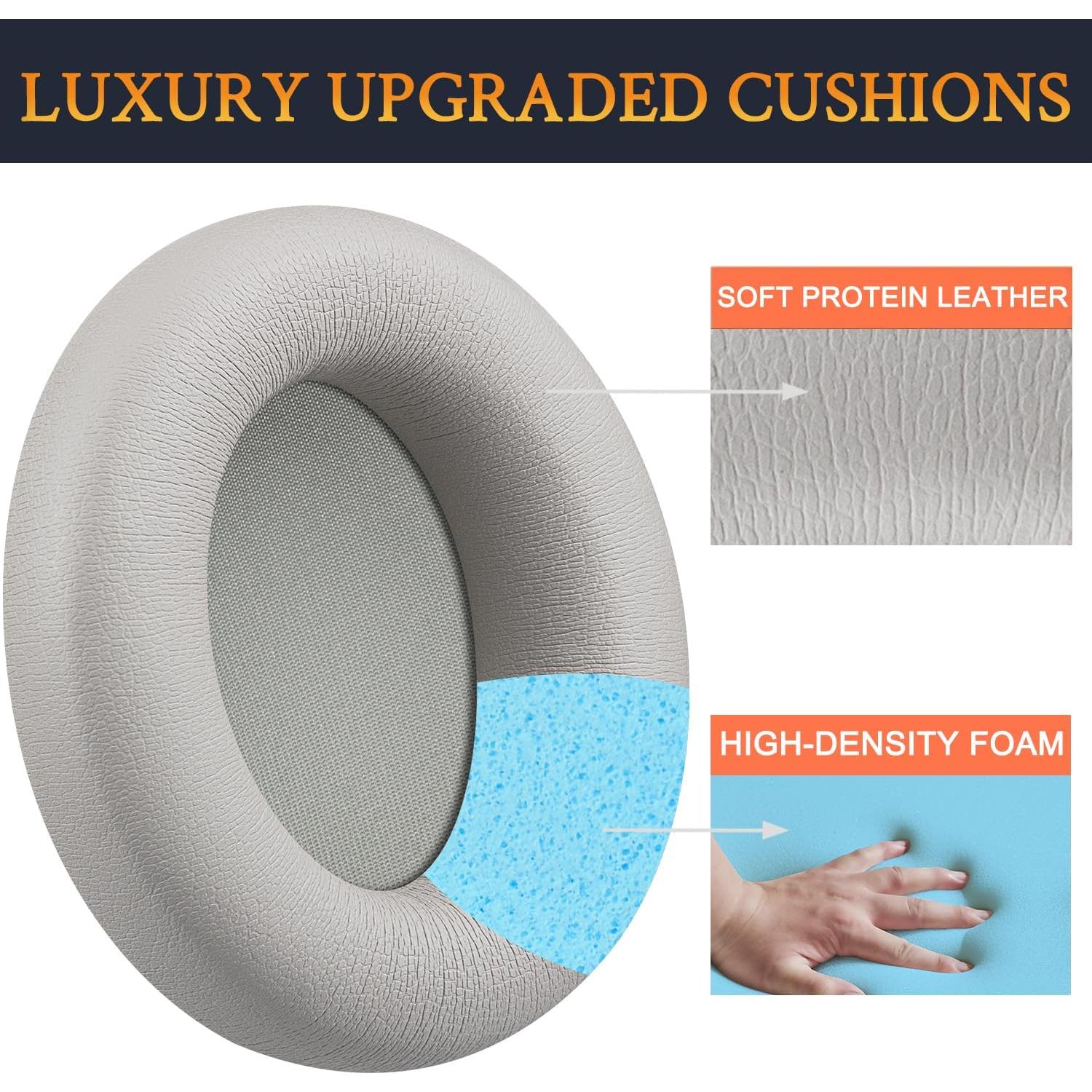 Almohadillas de Repuesto SOULWIT para Auriculares Beats Studio Pro - Arenisca