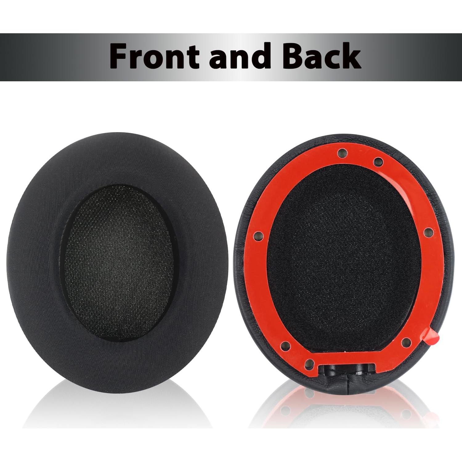 Almohadillas de Gel Refrigerante Adhiper para Auriculares Beats Studio Pro - Negro