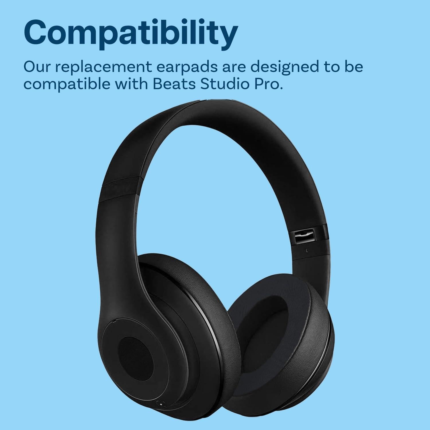 Almohadillas de Reemplazo para Auriculares Beats Studio Pro - MMOBIEL - Gel Refrigerante