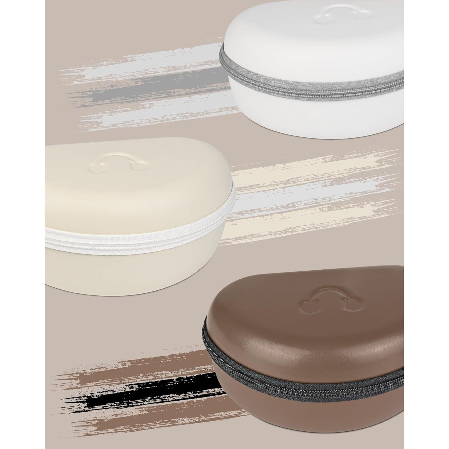 Funda Dura para Auriculares Beats - Modelo Compatible, Marrón