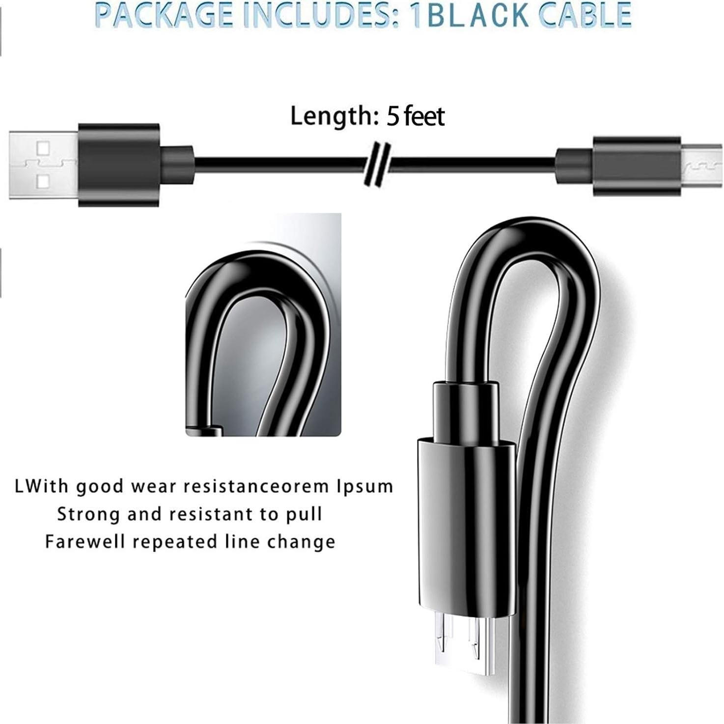 Cargador USB-C 5 pies para Beats Powerbeats Pro 2 y Solo 4