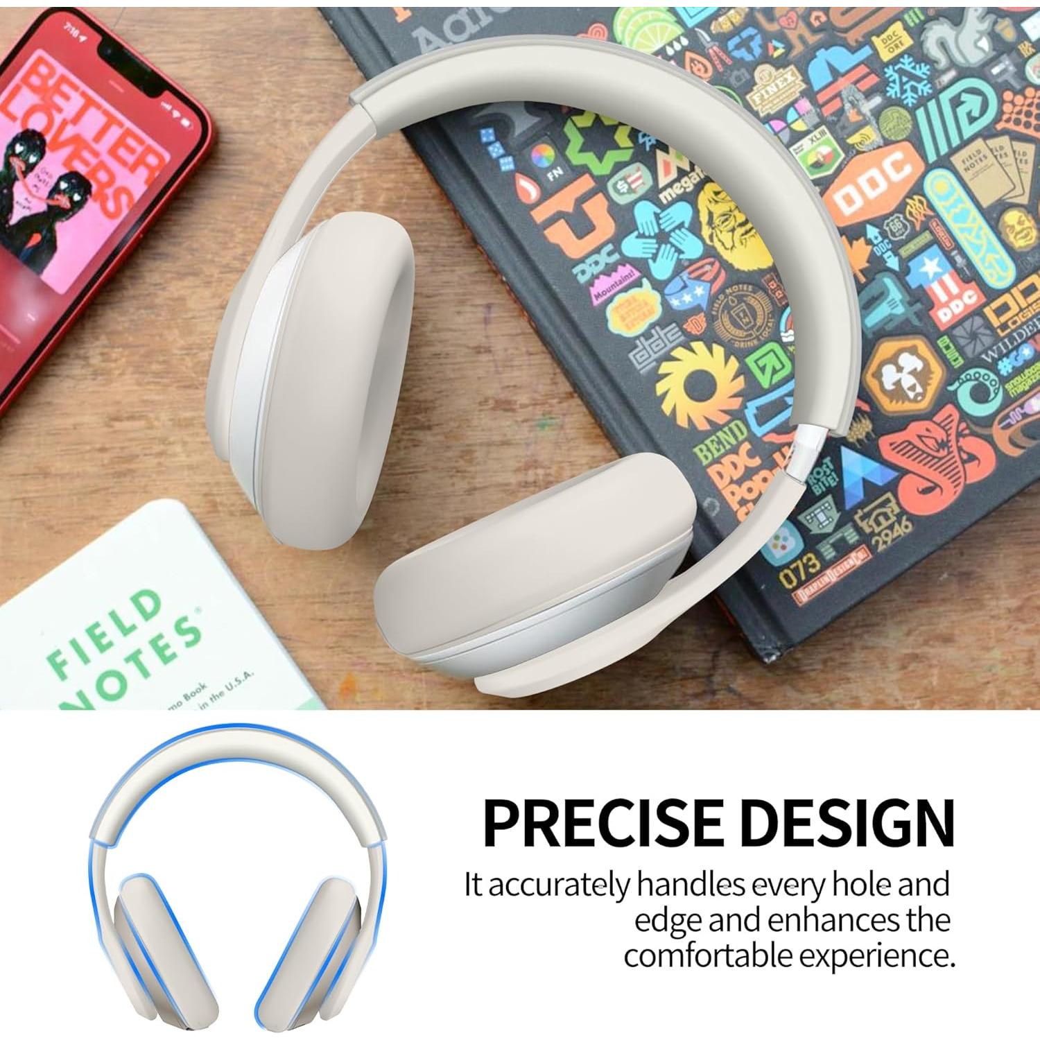 Funda de Silicona 3 en 1 DZHAXIE para Auriculares Beats Studio Pro