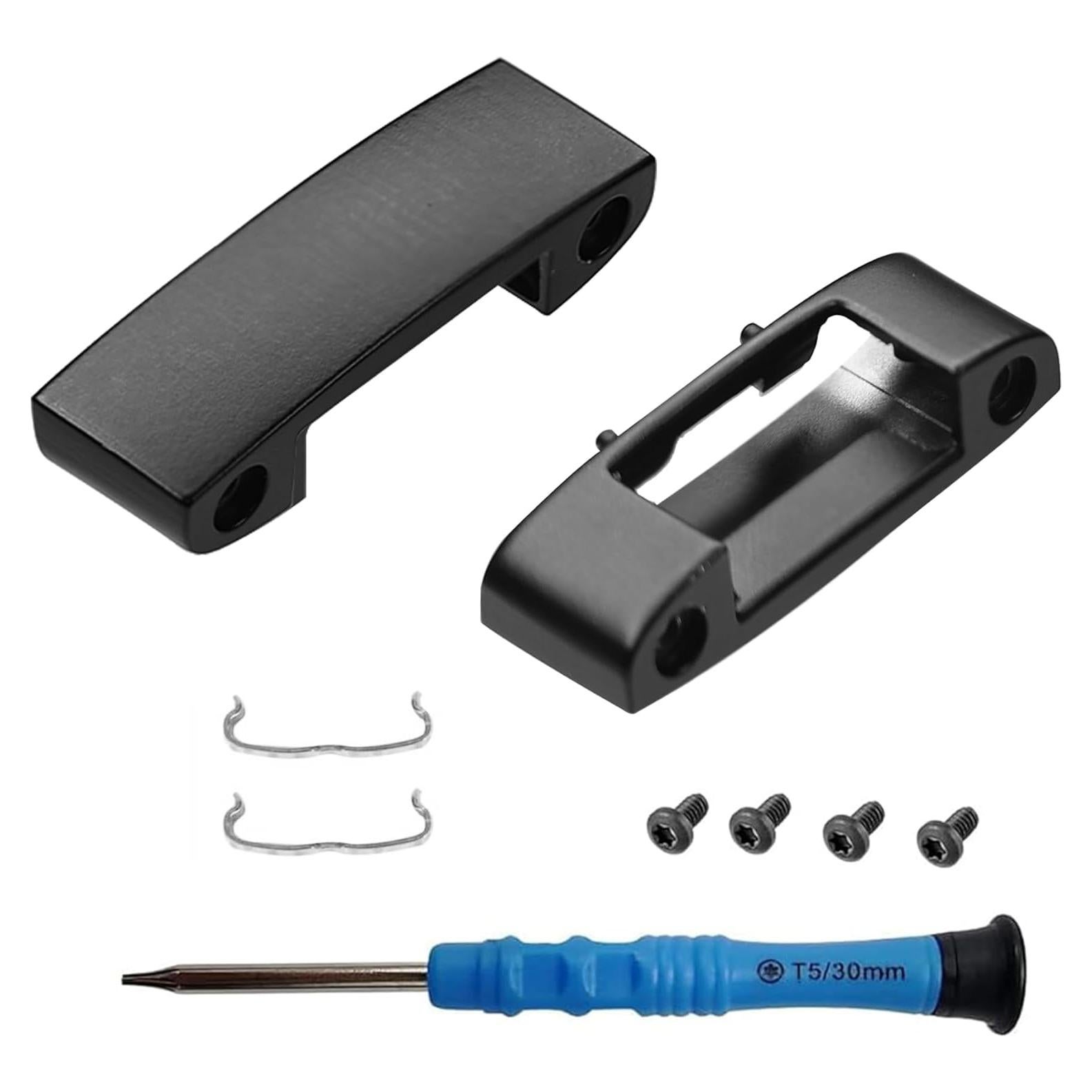 Kit de Reemplazo de Bisagra Adhiper para Auriculares Beats Studio Pro - Metal Negro
