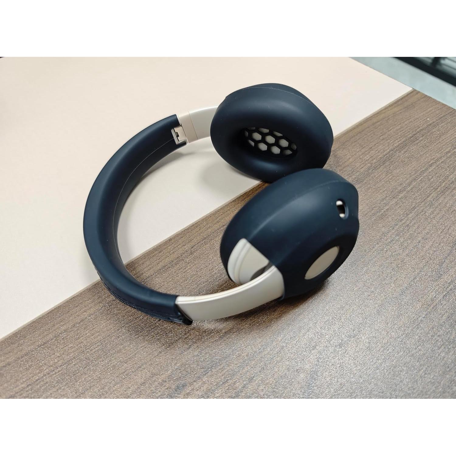 Cubiertas de Silicona Adhiper para Auriculares Beats Studio Pro - Negro