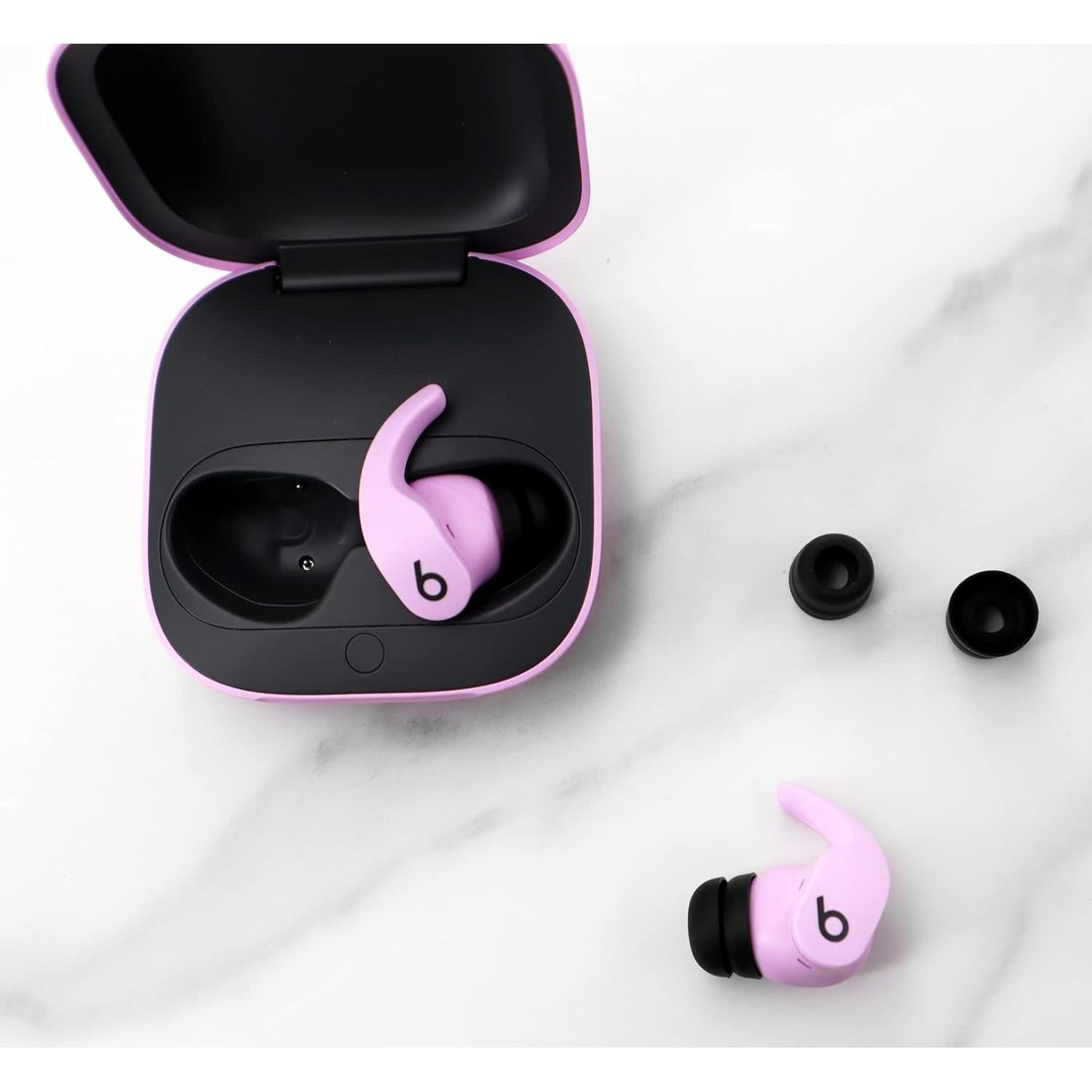 6 Puntas de Silicona Doble Flange para Beats Fit Pro - Negro
