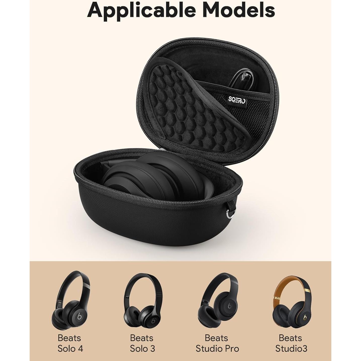 Funda para Auriculares Beats Studio Pro/Solo 4/3 - Dura y Portátil