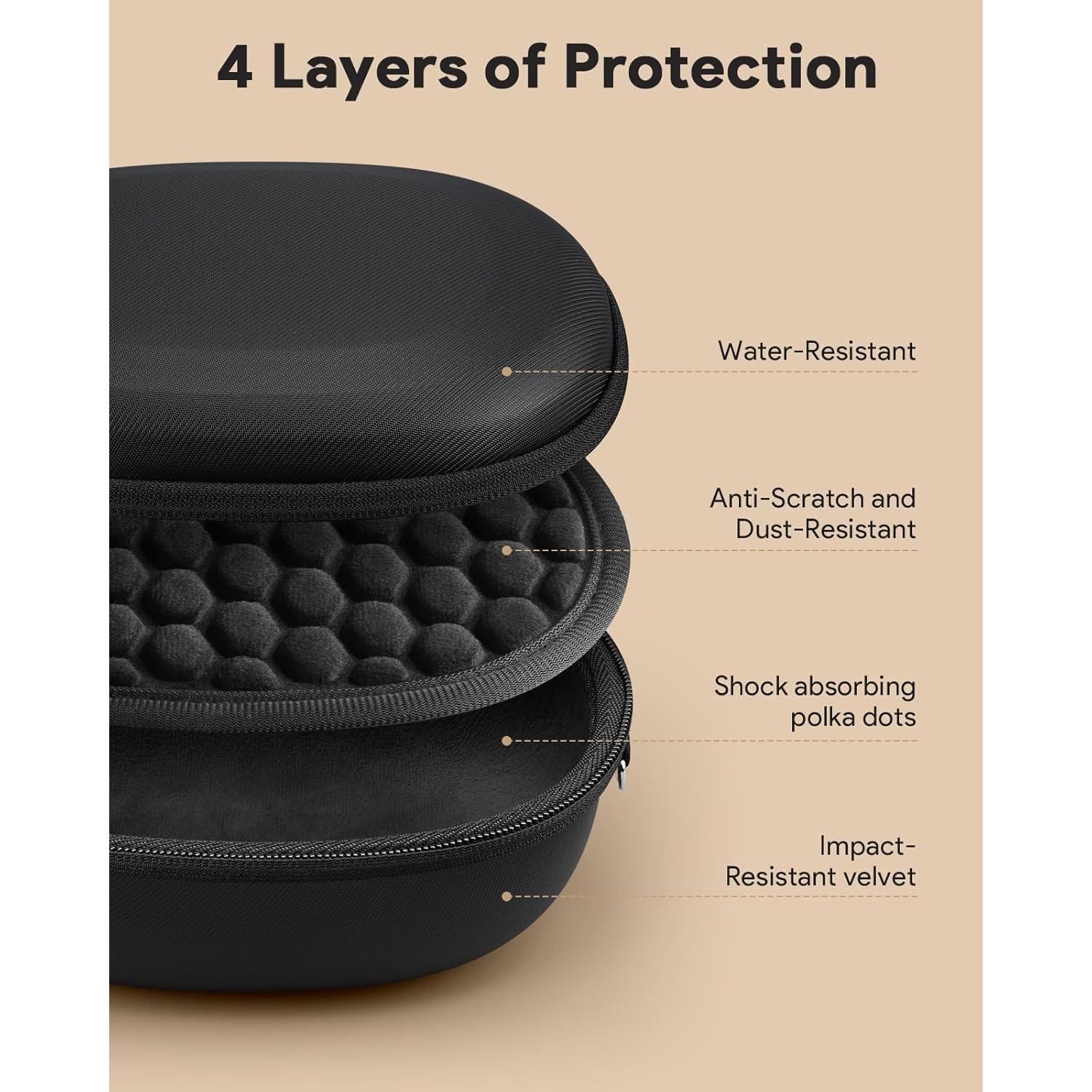 Funda para Auriculares Beats Studio Pro/Solo 4/3 - Dura y Portátil