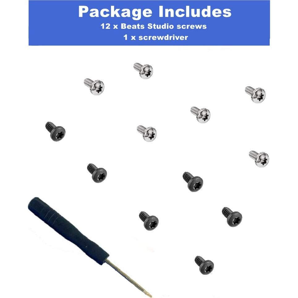 Repuestos de Tornillos para Auriculares Beats Studio 1.0/2.0/3.0