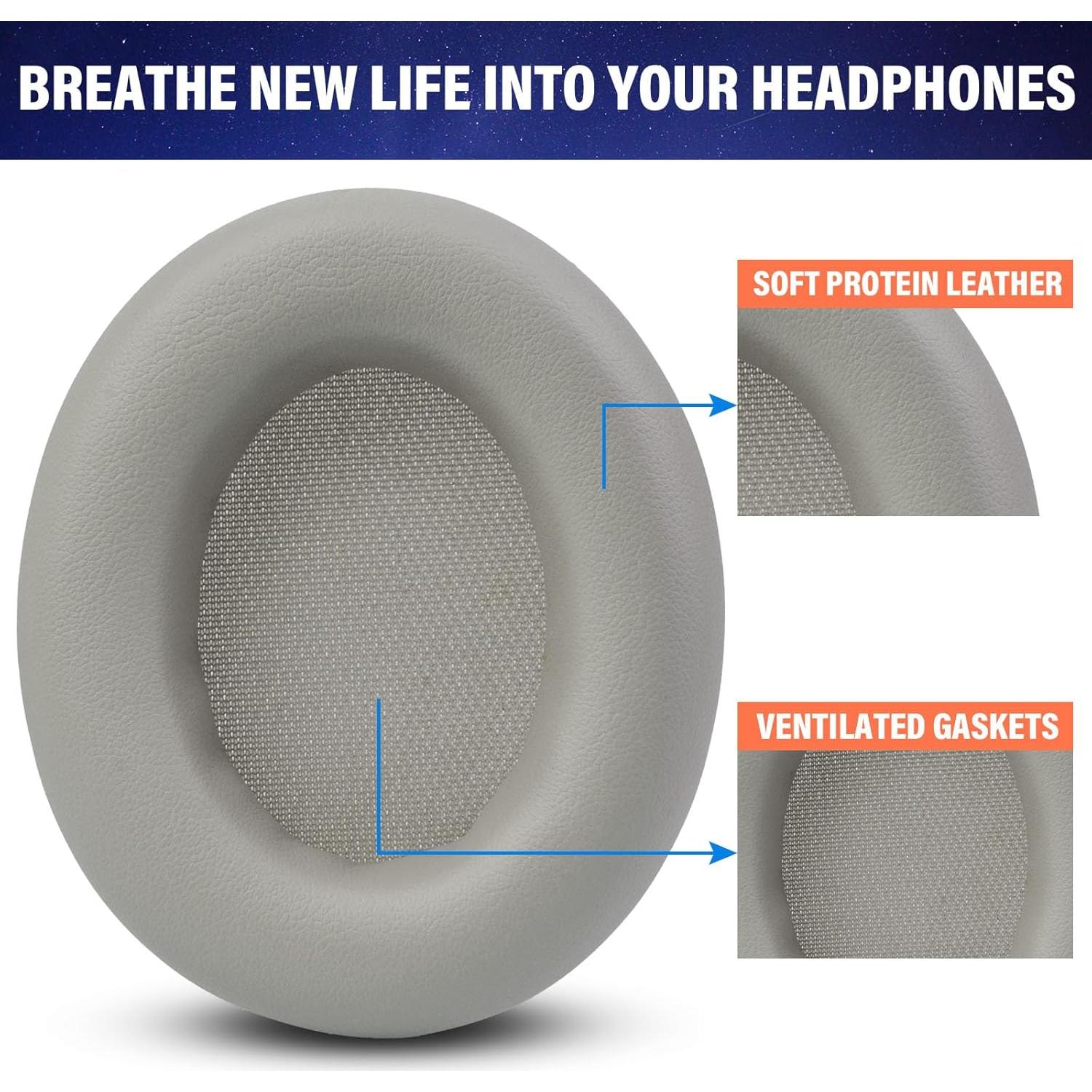 Cojines de Repuesto QKIIP para Auriculares Beats Studio Pro