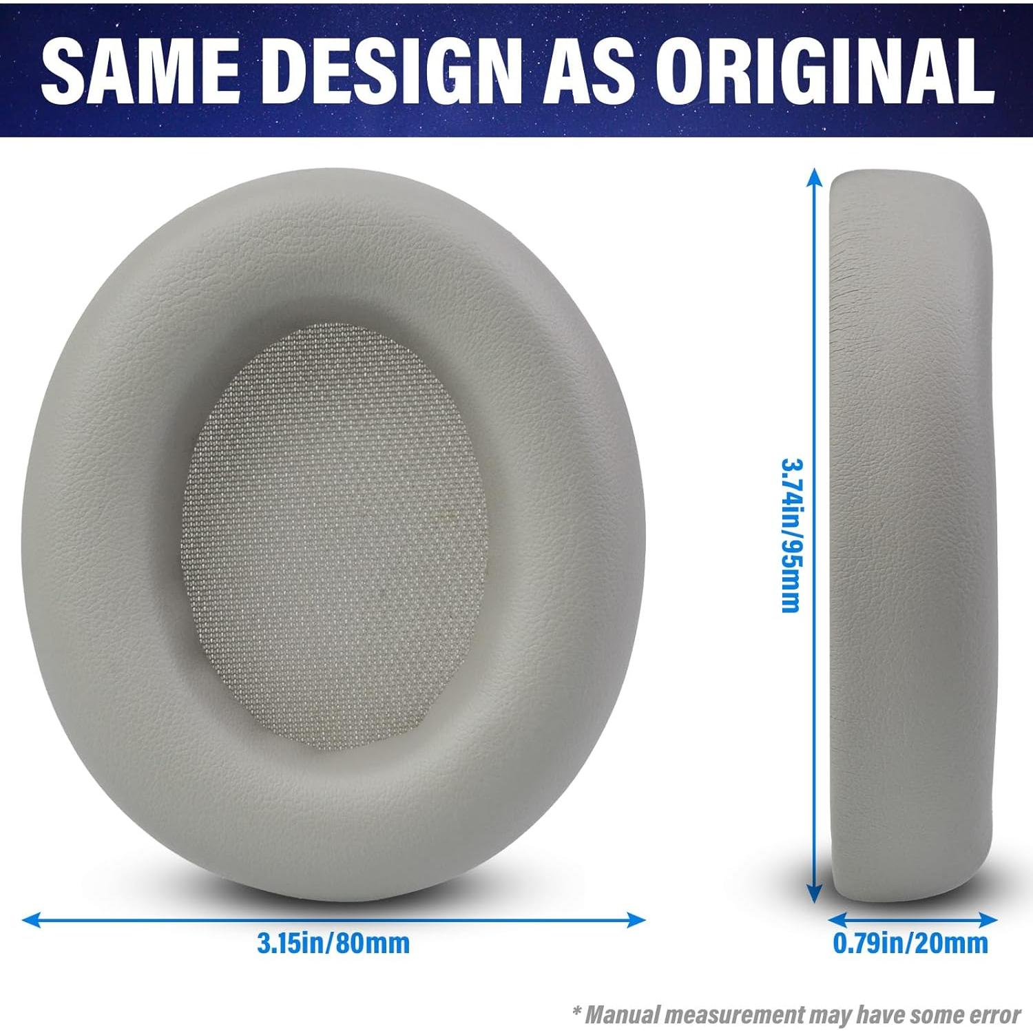 Cojines de Repuesto QKIIP para Auriculares Beats Studio Pro