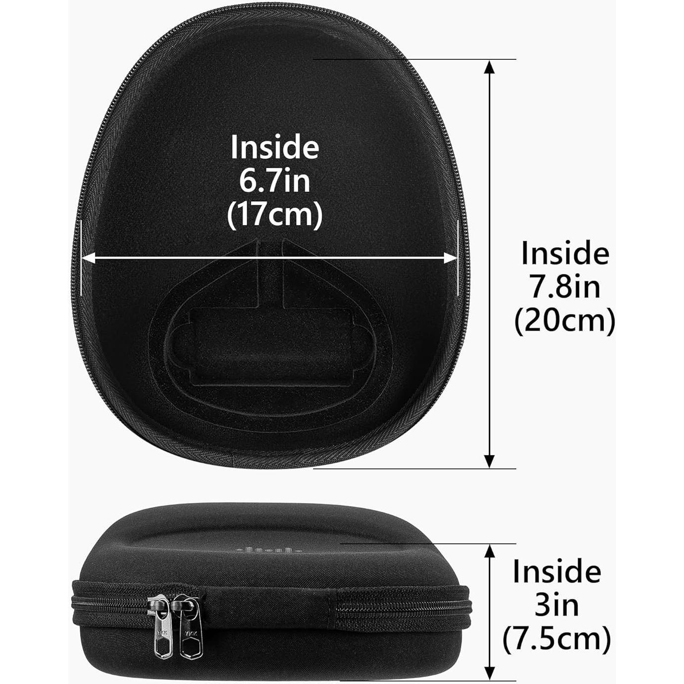 Funda Dura de Carga Geekria para Auriculares - Negro