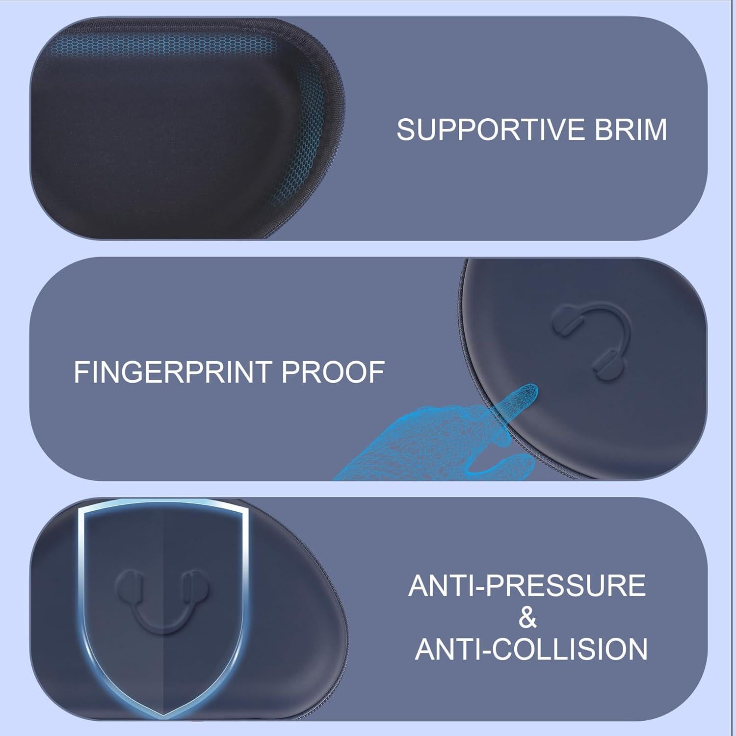 Funda Dura para Auriculares Beats - STUKCAZE Azul