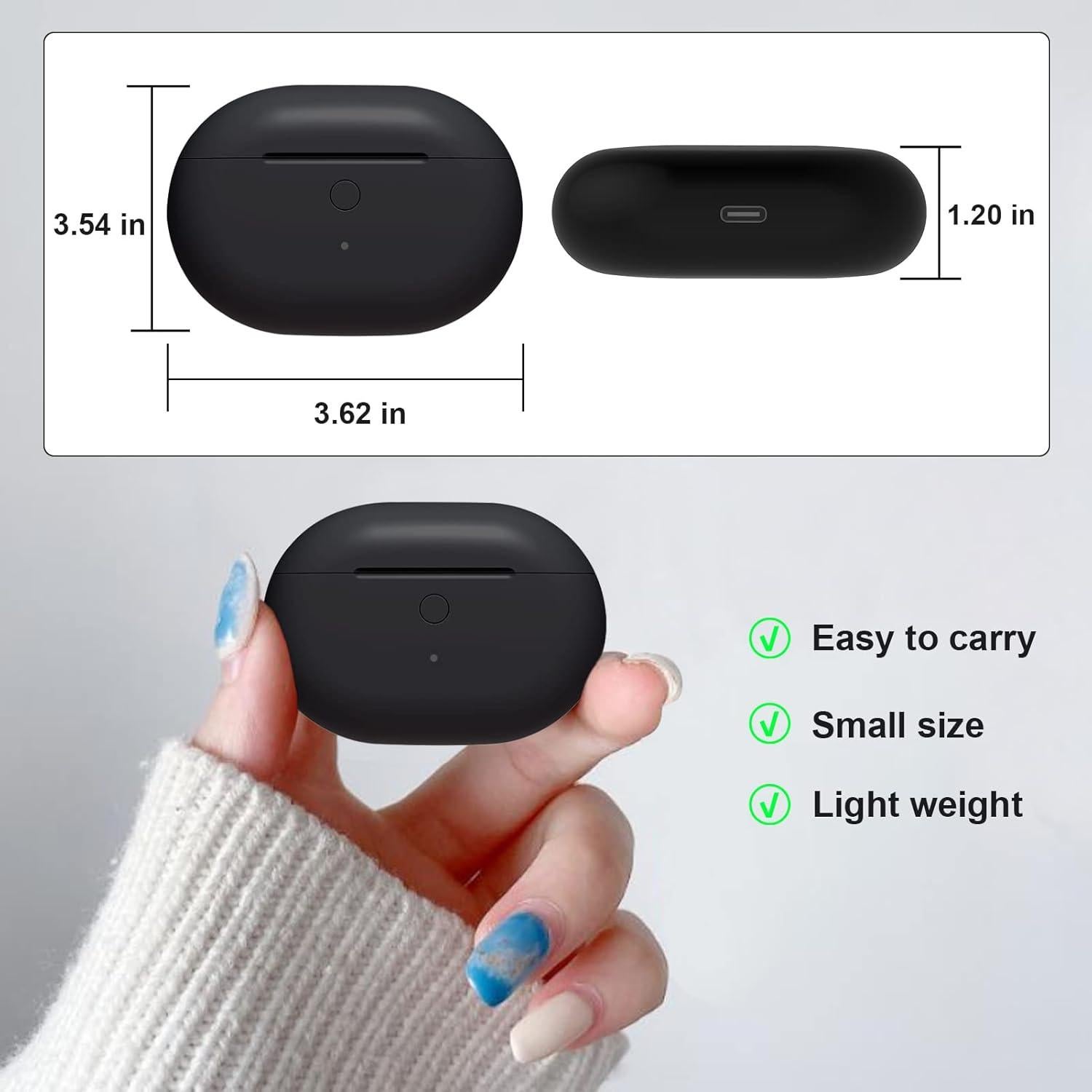 Funda de Carga Reemplazo para Beats Studio Buds - 660mAh