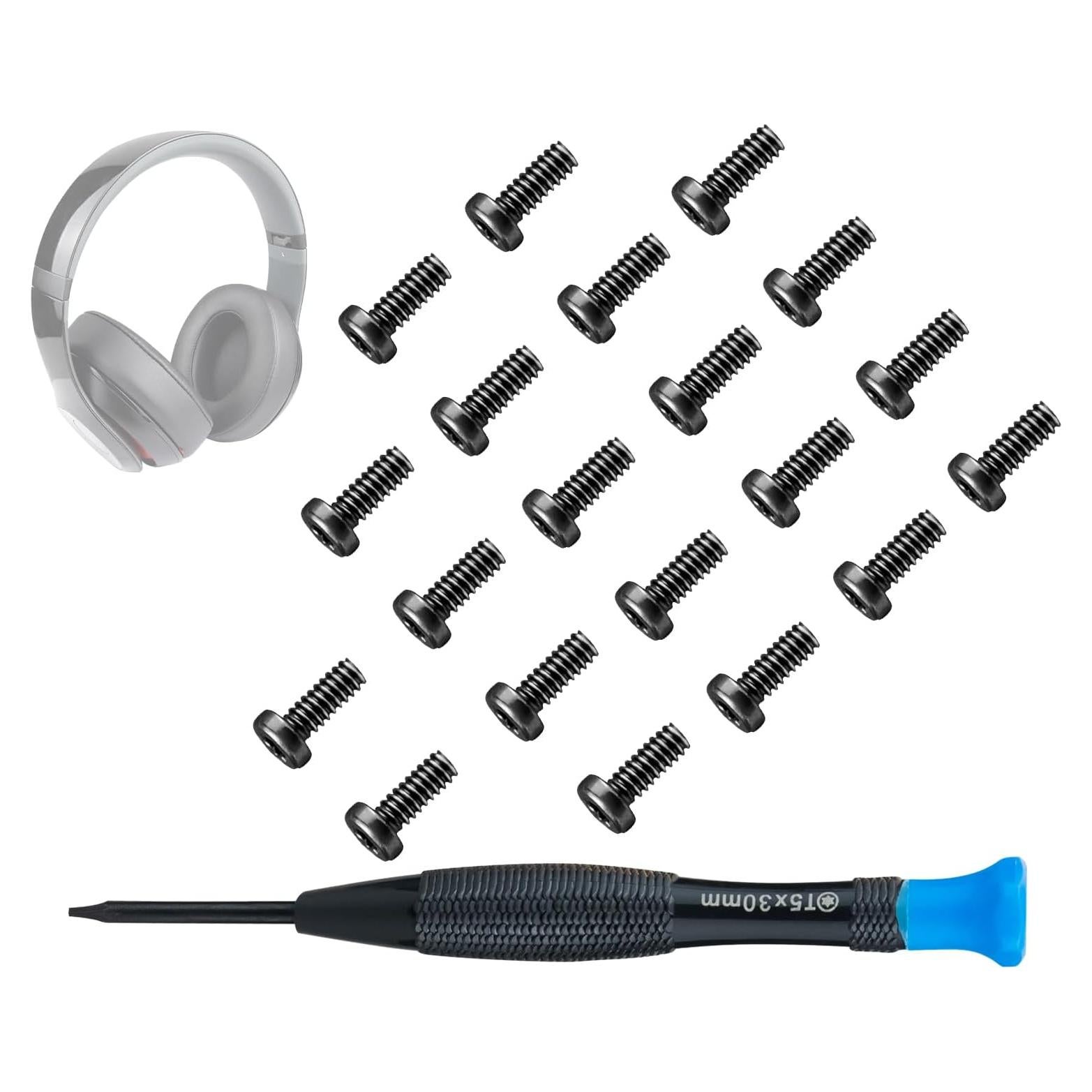 Tornillos de Reemplazo SOULWIT para Auriculares Beats Studio 20pcs