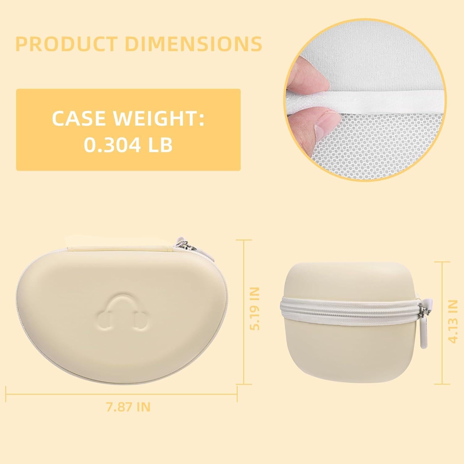 Funda para Auriculares Beats Studio Pro 3 Stukcaze Beige